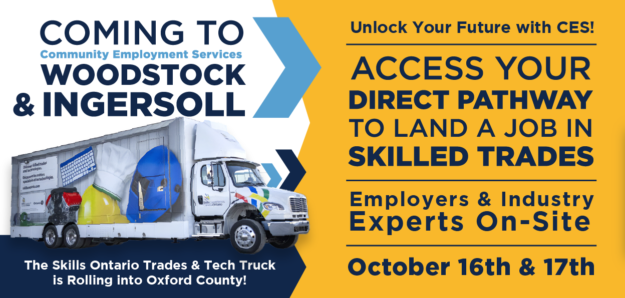 Skills Ontario Trades & Tech Event on October 16th & 17th